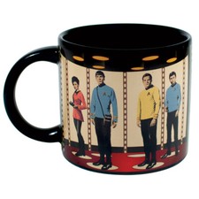Tazza da caffè Star Trek Transporter - effetto termico caffè - tazza da tè Trekkies