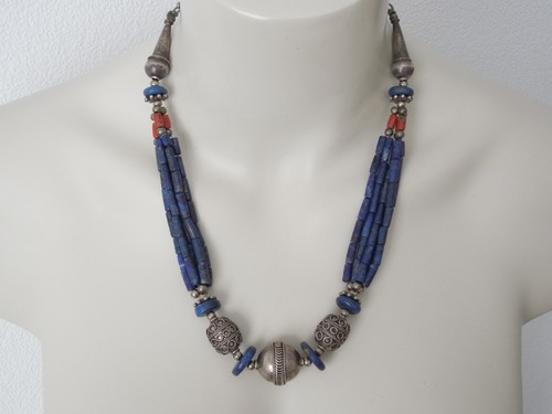 Catena argento lapis lazuli - catena,