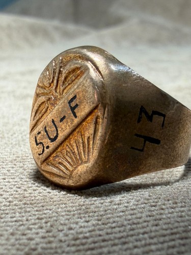 Anello arte trincea tedesca