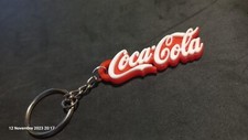 Portachiavi Logo Coca Cola Interamente Stampato in 3D mix Colori Rosso Bianco