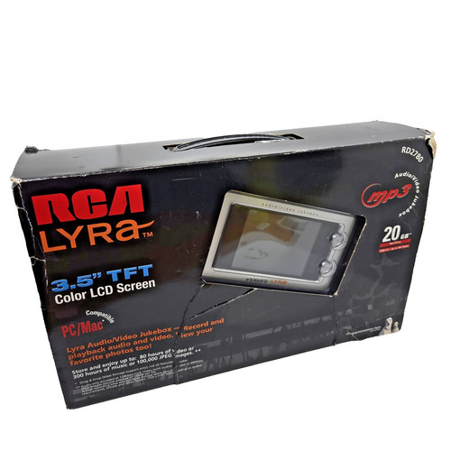 Rca rd2780 20gb lyra personal - rca,