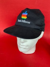 Cappello da baseball golf berretto snapback vintage originale Apple Mac 'Think Different' NUOVO