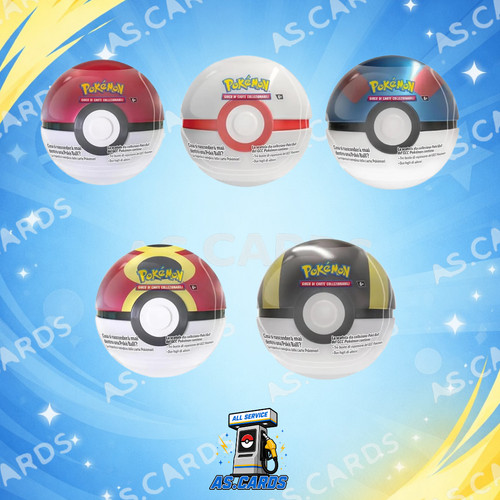 Pokemon tin pokeball reprint - tin,