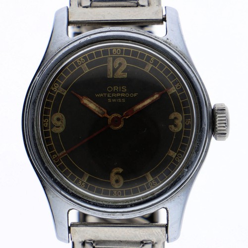 Oris tondo militare vintage - oris,