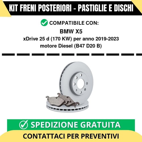 Kit freni posteriori bmw - freni,