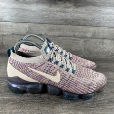 Nike Air VaporMax Flyknit Shoes Womens Size 8.5 Multicolor Running AQ8810-002
