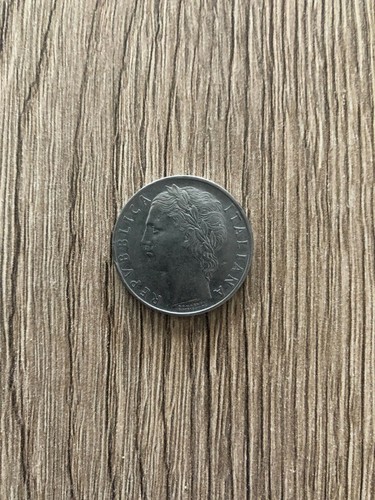 Moneta 100 lire anno - moneta,