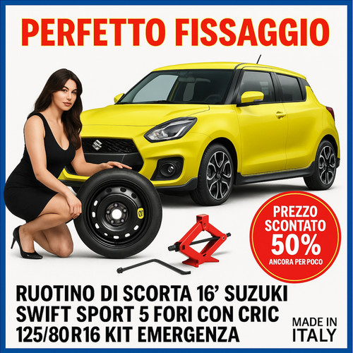Ruotino scorta suzuki - scorta, 16"
