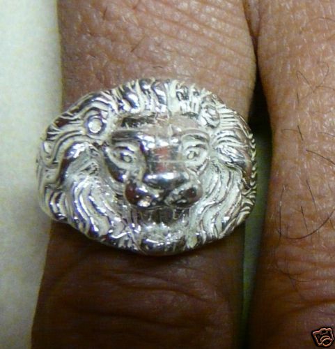 Anello testa leone - anello,