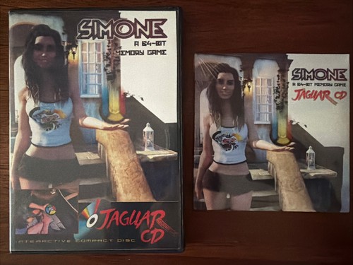 Simone per atari - jaguar, cd