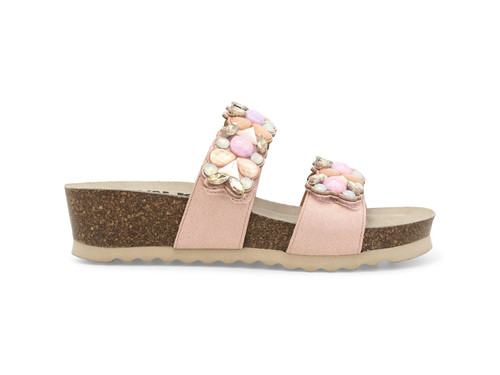Melluso sandalo donna slide - sandalo,