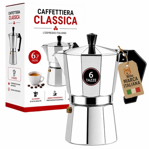 Caffettiera moka tazze con - caffettiera,
