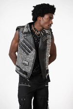 Gilet/gilet in pelle Killstar