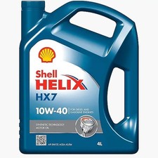 OLIO MOTORE AUTO - Shell Helix HX7 10W40 - Tanica 4 L Litri