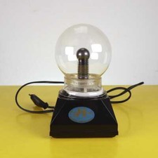 luce sfera al plasma con lambada vintage