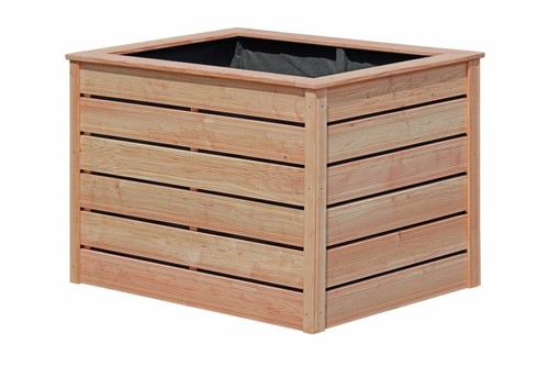 Letto rialzato larice aiuola - letto,