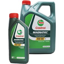 Olio Motore 5w30 Auto Benzina E Diesel Castrol Magnatec Stop Start 5w30 A5 - 5lt