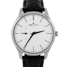 Orologio Zenith Elite Ultra Sottile Acciaio Inox 41mm Bianco 03.2010.650/38.C493