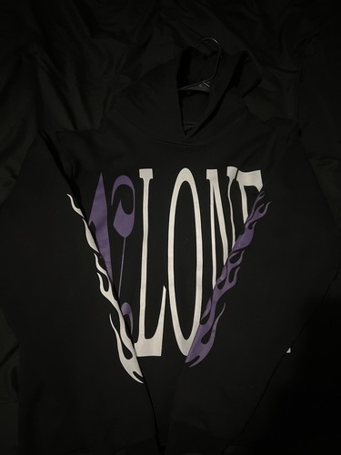 Felpa con cappuccio vlone - con,