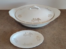 Zuppiera + Piattino Ceramica