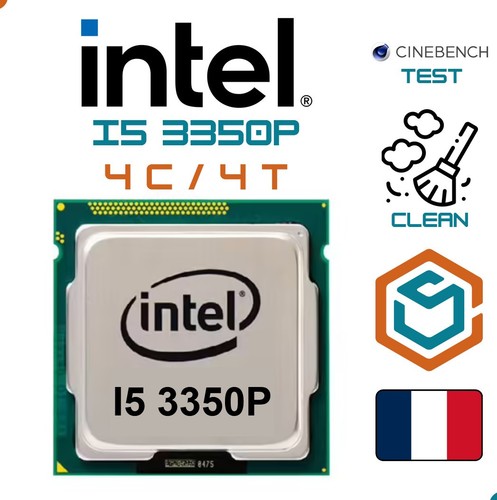 Processeur intel core 3350p - processeur,