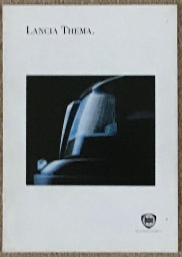Lancia range brochure vendita - brochure,