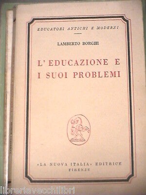 Educazione suoi problemi - l, i