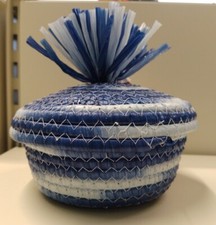 CESTO CESTINO CON COPERCHIO IN