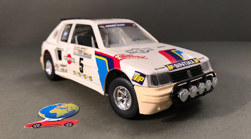 Bburago peugeot 205 - peugeot, turbo