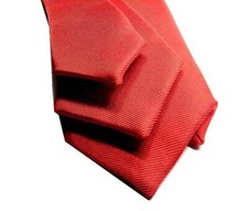 Cravatta uomo rossa nuovi