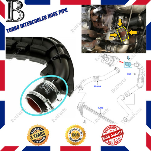 Turbo intercooler tubo - turbo,