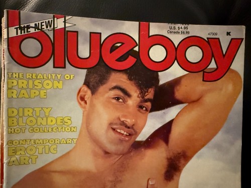 Blue magazine vintage gay - blue,