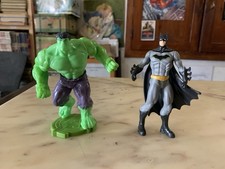 2x pupazzi HULK BATMAN KINDER SORPRESA AVENGERS