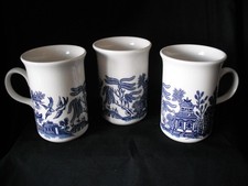 Vintage Churchill Blue Willow
