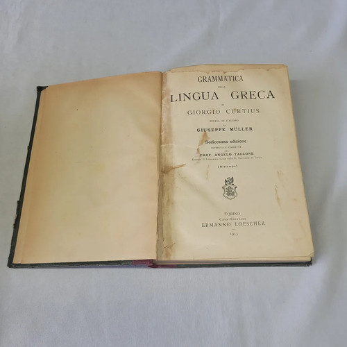 Grammatica - (giorgio, curtius)