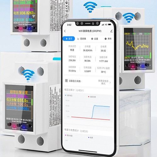 Contatore energia 100a wifi - di,