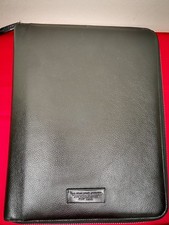 CARTELLA NERA PELLE A.G