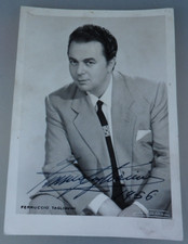 Autografo cantante lirico