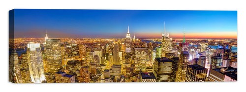 Panorama new york quadro - -,