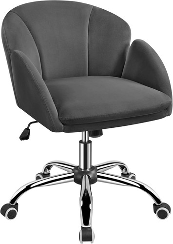 Modern computer desk - computer, chair