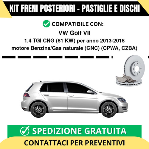 Kit freni posteriori per - kit,