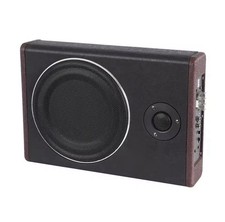 Subwoofer Attivo 8” + Tweeter Sottosedile Auto 200w Rms Amplificato 12v + Cavi