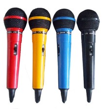SET 4 MICROFONI COLORATI