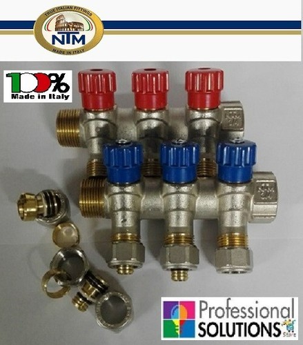 Collettore completo 3 4 - 3+3, da