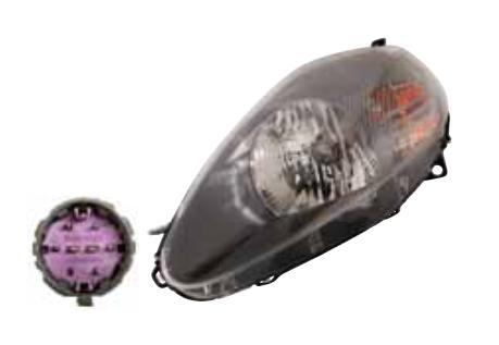Faro sinistro con motorino - h4,