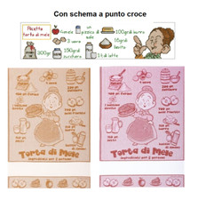 Asciugapiatti con tela Aida