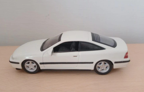 Modellino opel calibra bianca - modellino,