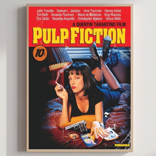 Poster pulp fiction quentin - pulp,