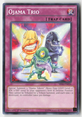 Ojama trio sr04 en034 - ojama, 1°