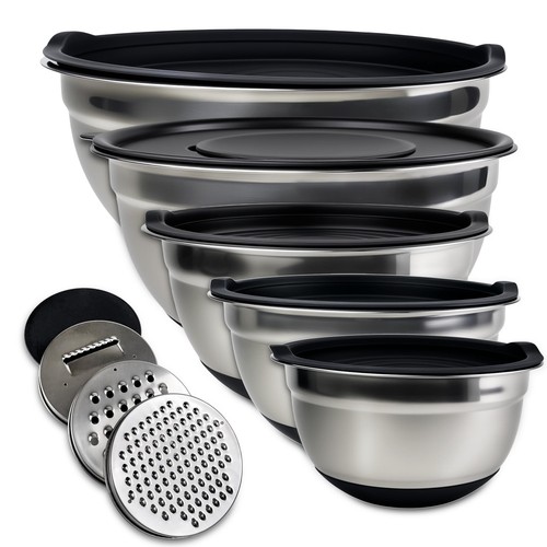 Ciotole acciaio inox - acciaio,